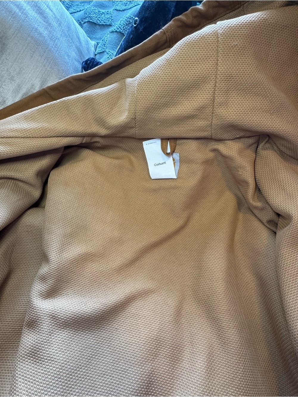Carhartt Loose Fit Firm Duck Active Jacket in Carhartt Brown - Picture 8 of 8